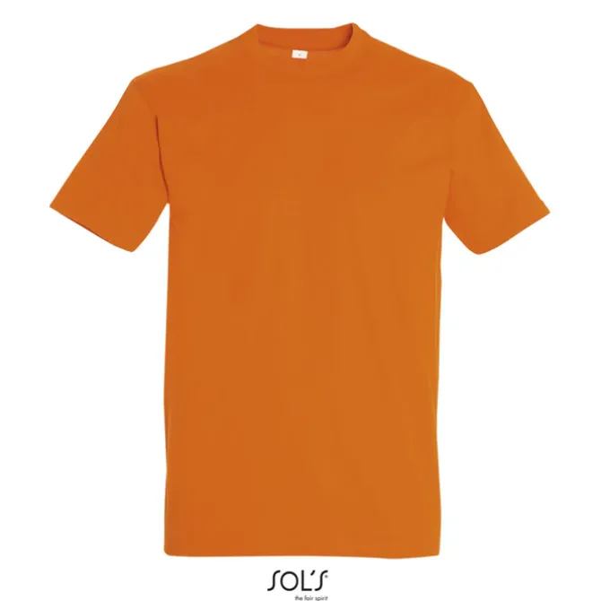 IMPERIAL Męski T-SHIRT 190g / Pomarańczowy S11500-OR-3XL