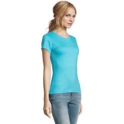 IMPERIAL WOMEN T-SHIRT 190g / Atoll blue S11502-AL-M