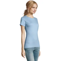 IMPERIAL WOMEN T-SHIRT 190g / Błękitny S11502-SK-M
