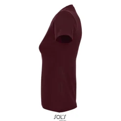 IMPERIAL WOMEN T-SHIRT 190g / Burgundy S11502-BG-XL