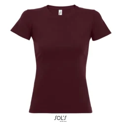 IMPERIAL WOMEN T-SHIRT 190g / Burgundy S11502-BG-XXL