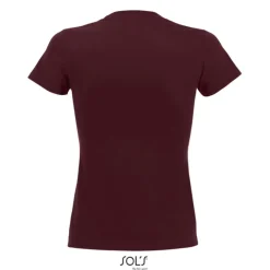 IMPERIAL WOMEN T-SHIRT 190g / Burgundy S11502-BG-XXL