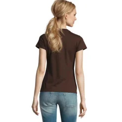 IMPERIAL WOMEN T-SHIRT 190g / Chocolate S11502-CH-XL