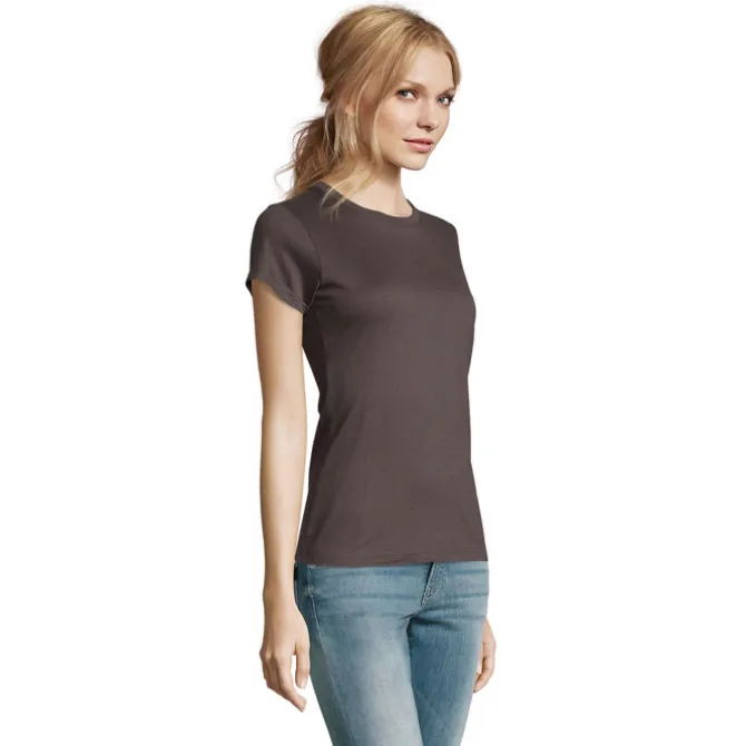 IMPERIAL WOMEN T-SHIRT 190g / Ciemny szary S11502-DG-3XL