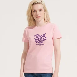 IMPERIAL WOMEN T-SHIRT 190g / Cukierowy Róż S11502-AX-M