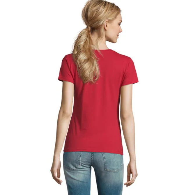 IMPERIAL WOMEN T-SHIRT 190g / Czerwony S11502-RD-XL
