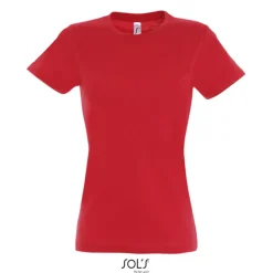 IMPERIAL WOMEN T-SHIRT 190g / Czerwony S11502-RD-3XL