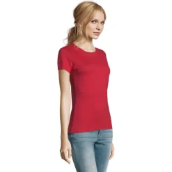 IMPERIAL WOMEN T-SHIRT 190g / Czerwony S11502-RD-3XL