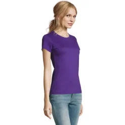 IMPERIAL WOMEN T-SHIRT 190g / Dark purple S11502-DA-L