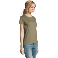 IMPERIAL WOMEN T-SHIRT 190g / Khaki S11502-KH-XL