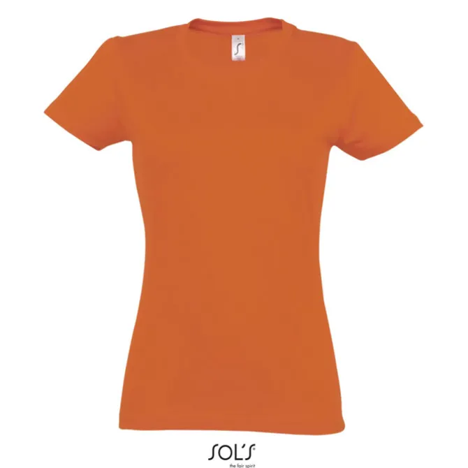 IMPERIAL WOMEN T-SHIRT 190g / Pomarańczowy S11502-OR-3XL