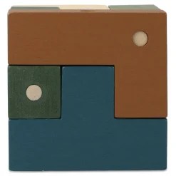 InSideOut Drewniana kostka do gry think iq / Asortyment fluoru LT57404-N0099