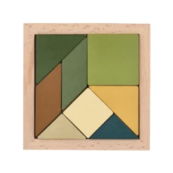 InSideOut Drewniana układanka Tangram think iq / Asortyment fluoru LT57405-N0099