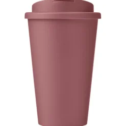 Izolowany kubek Americano® Renew o pojemności 350 ml z odporną na rozlanie pokrywką / Różowy 21042741