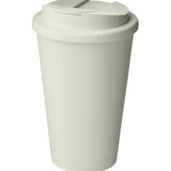 Izolowany kubek Americano® Renew o pojemności 350 ml z odporną na rozlanie pokrywką / Kość słoniowa 21042702