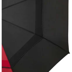 Jeff 55-calowy wiatroodporny parasol golfowy / Czerwony 10941921