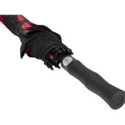Jeff 55-calowy wiatroodporny parasol golfowy / Czerwony 10941921