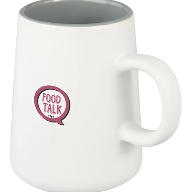 Joe kubek ceramiczny o pojemności 450 ml / Szary 10072982