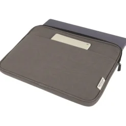 Joey 14-calowe etui na laptopa z płótna z recyklingu z certyfikatem GRS, o pojemności 2 l / Czarny 12068090