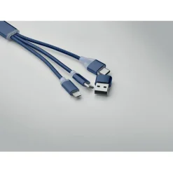 Kabel ładujący 4 w 1 typu C / Francuski Granat MO2141-85