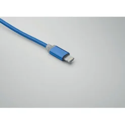 Kabel ładujący 4 w 1 typu C / Niebieski MO2141-37