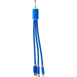 Kabel do ładowania, brelok do kluczy / Granatowy V0345-04