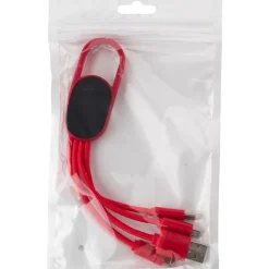 Kabel do ładowania / Czerwony V0139-05
