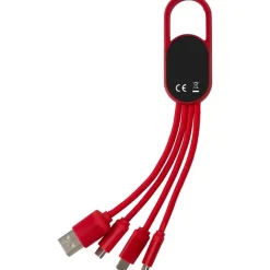 Kabel do ładowania / Czerwony V0139-05