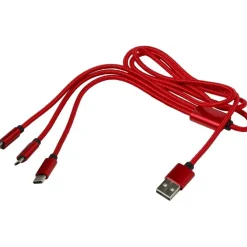 Kabel do ładowania / Czerwony V0323-05