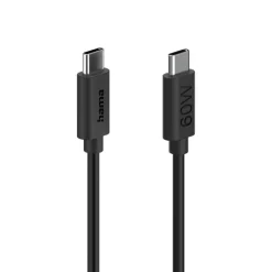 Kabel do ładowania Hama 60W / Czarny VH017-03