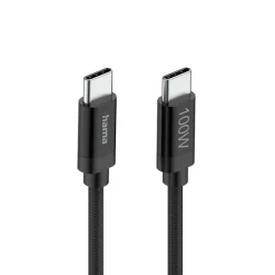 Kabel do ładowania Hama 100W / Czarny VH018-03