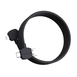 Kabel do ładowania i synchronizacji Urban Vitamin Stockton 65W / Czarny P302.7101