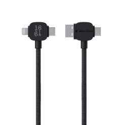 Kabel do ładowania i synchronizacji Urban Vitamin Stockton 65W / Czarny P302.7101