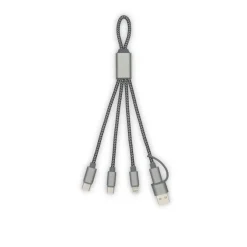 Kabel do ładowania i synchronizacji BrandCharger Trident 2 / Grafitowy VA556-15