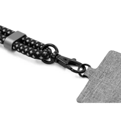Kabel do ładowania i synchronizacji BrandCharger Lany Wristband Charge / Grafitowy VA554-15