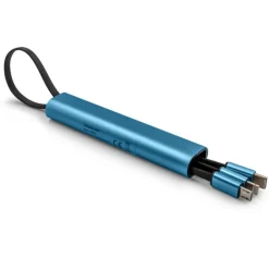 Kabel do ładowania i synchronizacji | Evelyn / Zielony V0479-06