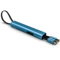 Kabel do ładowania i synchronizacji | Evelyn / Zielony V0479-06
