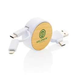 Kabel do ładowania Ontario / Biały P302.373