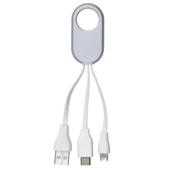 Kabel do ładowania / Srebrny V3890-32