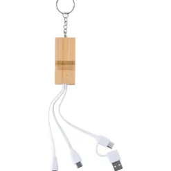 Kabel do ładowania, stojak na telefon / Brązowy V1690-16