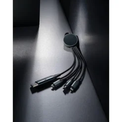Kabel do ładowania 6 w 1 Terra / Szary P302.672