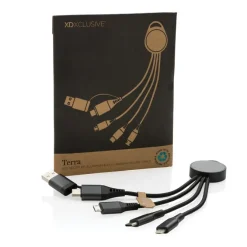 Kabel do ładowania 6 w 1 Terra / Szary P302.672