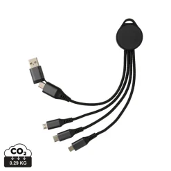 Kabel do ładowania 6 w 1 Terra / Szary P302.672