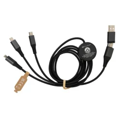 Kabel do ładowania 6 w 1 Terra / Szary P302.682