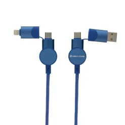 Kabel do ładowania 6 w 1 45W Urban Vitamin Oakland / Niebieski P302.705
