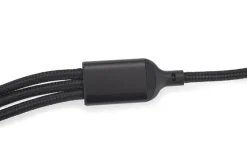 Kabel USB 3 w 1 FAST / Czarny 09156-02