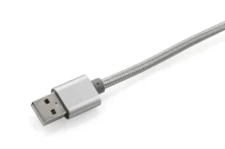Kabel USB 3 w 1 TALA / Srebrny 09071-00