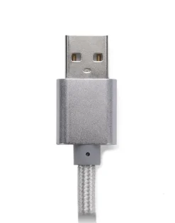 Kabel USB 3 w 1 TALA / Srebrny 09071-00