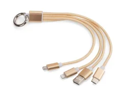 Kabel USB 3 w 1 TAUS / Złoty 09106-24