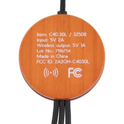 kabel z ładowarką indukcyjną 4w1 5w / Beżowy EG060813